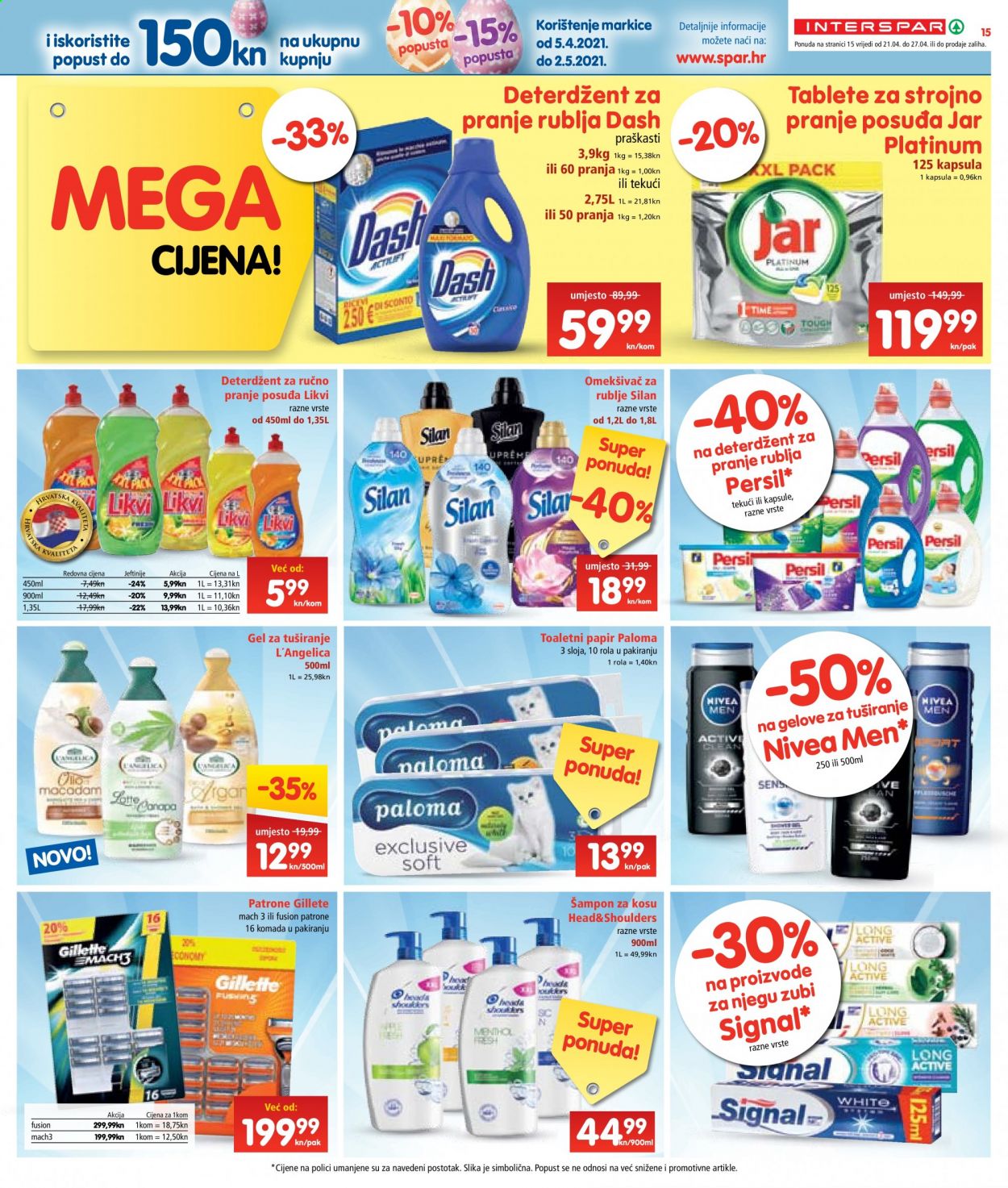 INTERSPAR katalog - 21.04.2021. - 27.04.2021. Stranica 15
