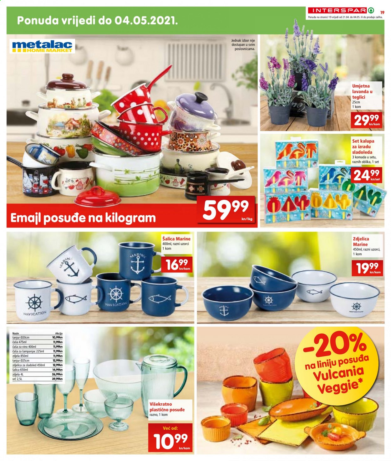 INTERSPAR katalog - 21.04.2021. - 27.04.2021. Stranica 19