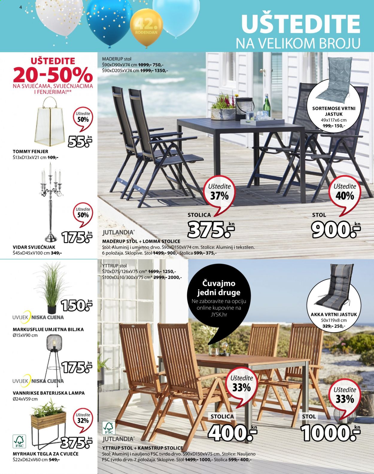 JYSK katalog - 22.04.2021. - 05.05.2021. Stranica 4