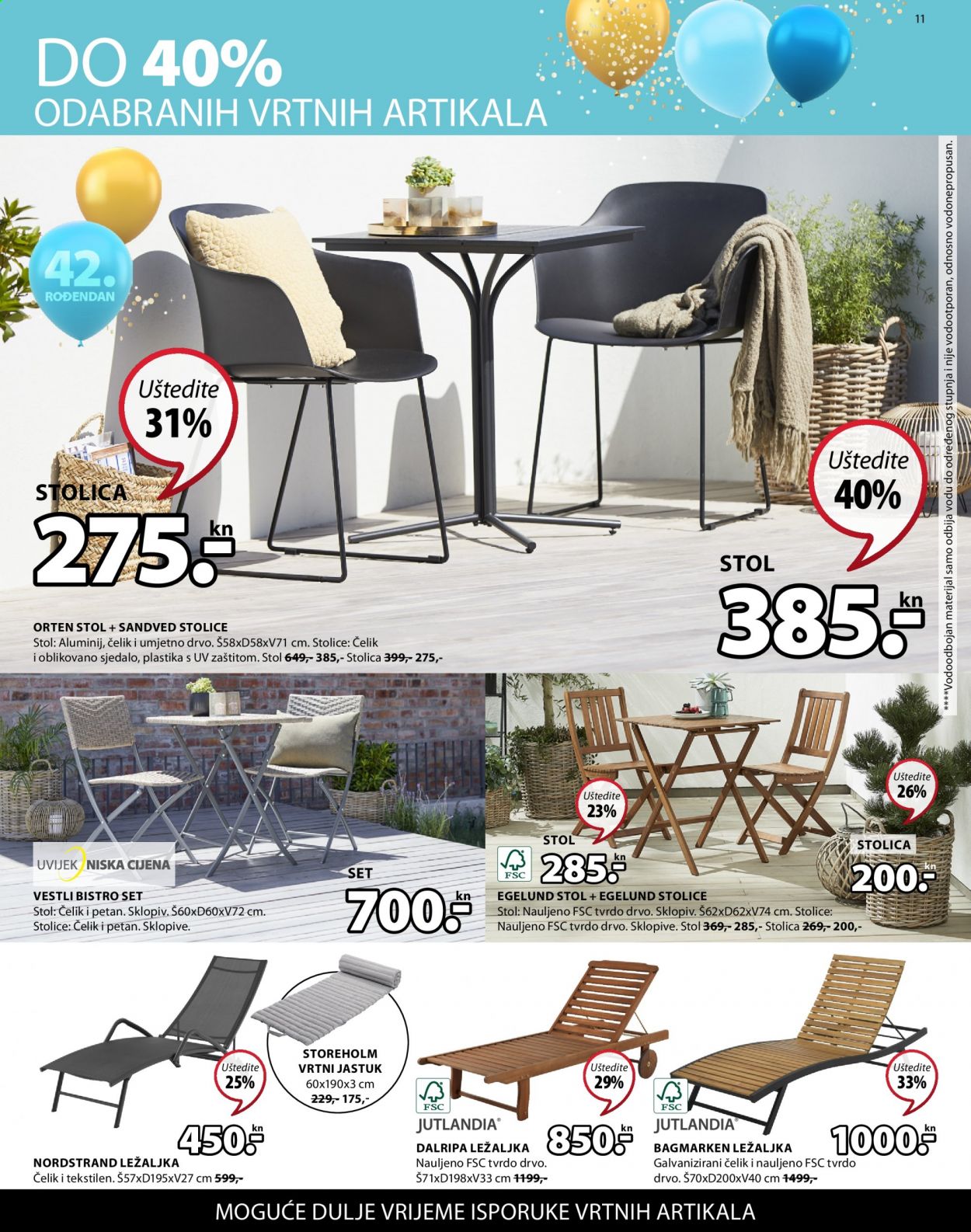 JYSK katalog - 22.04.2021. - 05.05.2021. Stranica 11