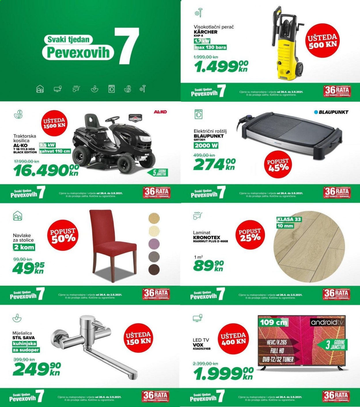 Pevex katalog - 26.04.2021. - 02.05.2021. Stranica 1