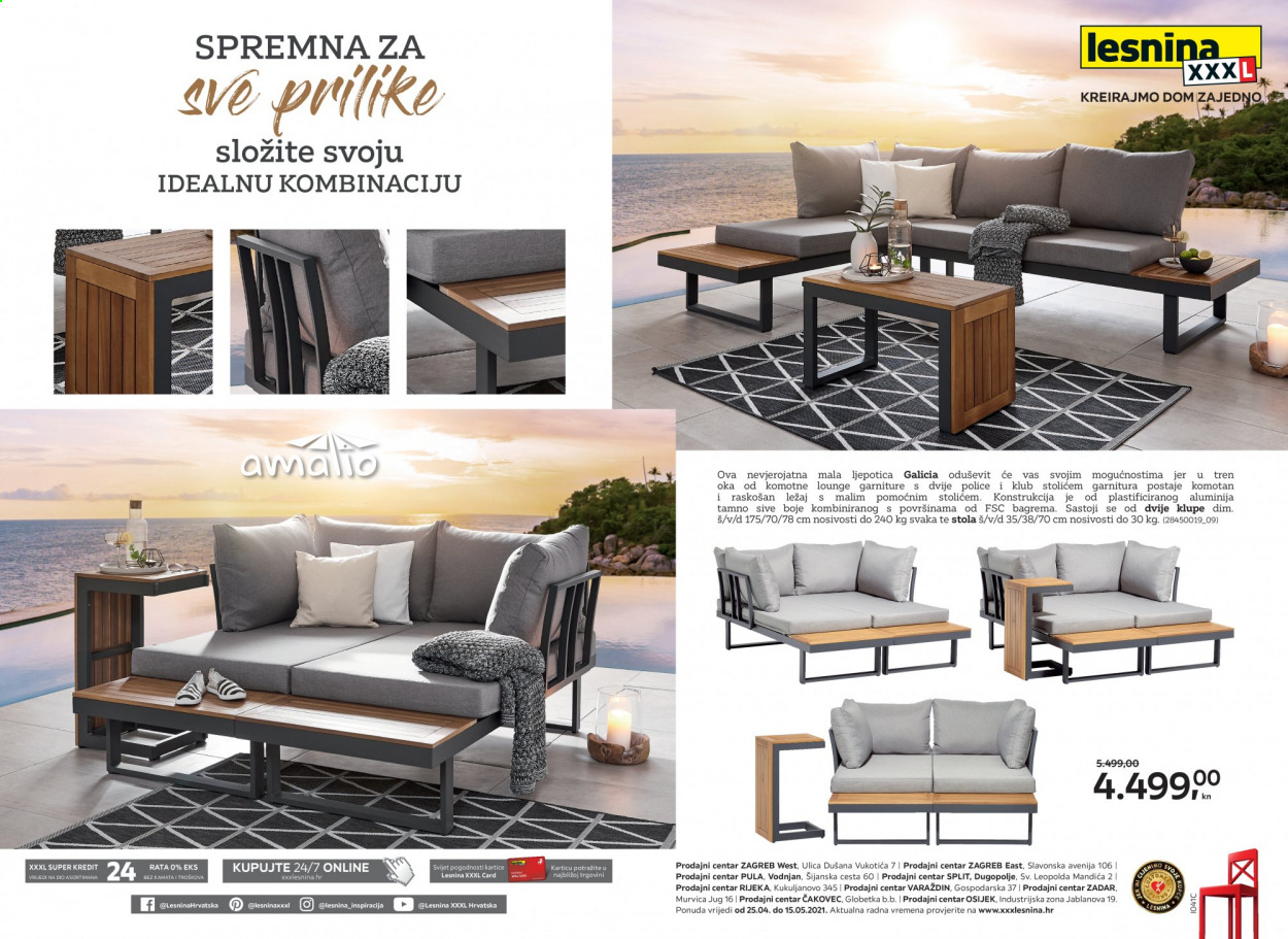 Lesnina katalog - 25.04.2021. - 15.05.2021. Stranica 1