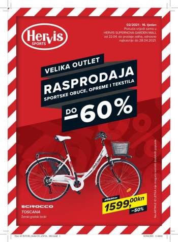 Hervis katalog - 22.04.2021. - 28.04.2021.
