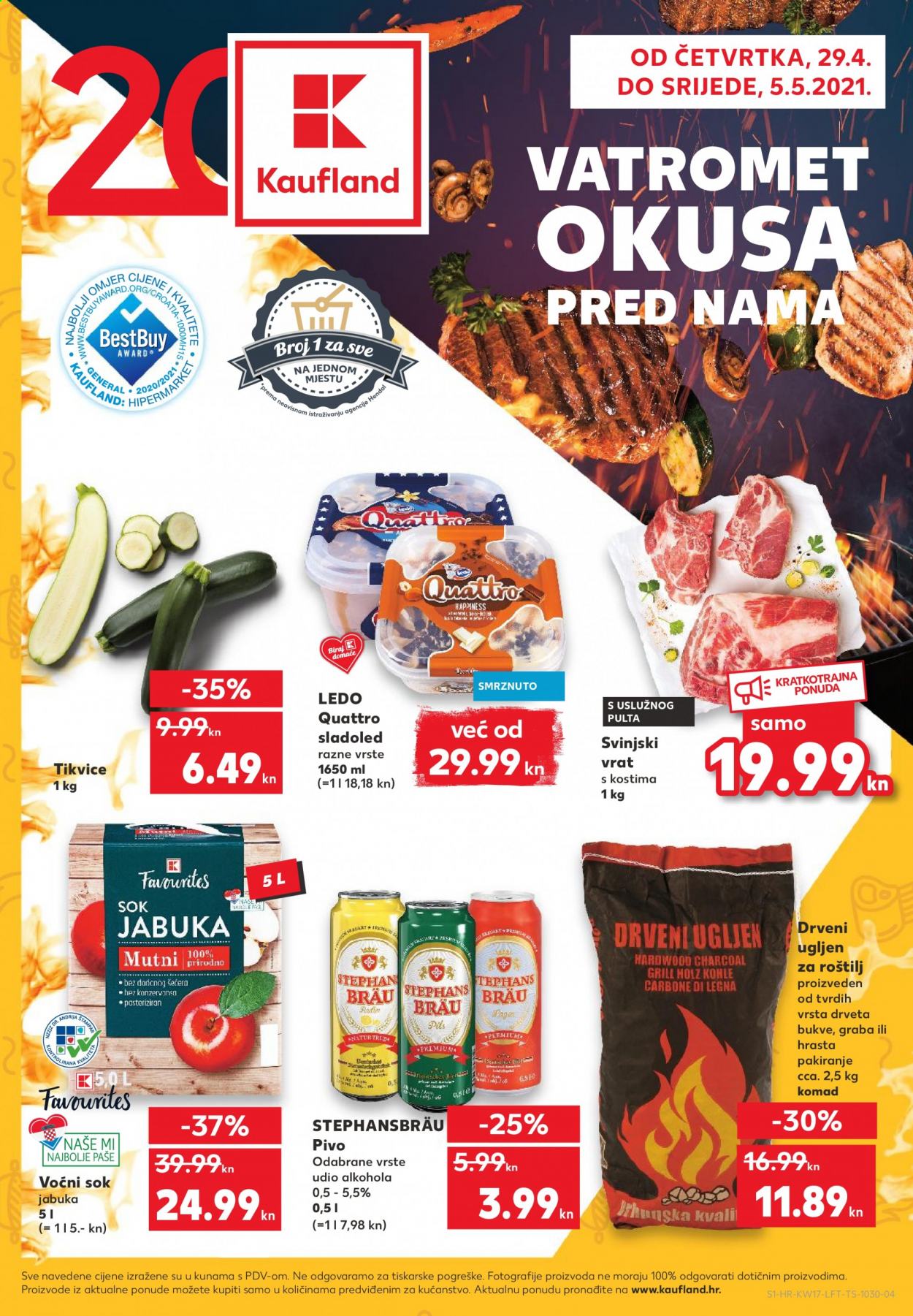 Kaufland katalog - 29.04.2021. - 05.05.2021. Stranica 1