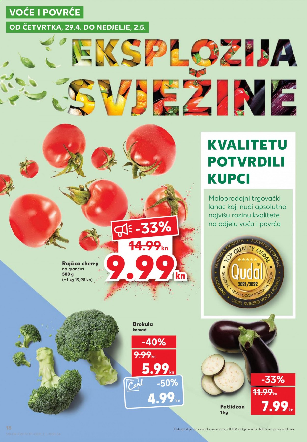 Kaufland katalog - 29.04.2021. - 05.05.2021. Stranica 18
