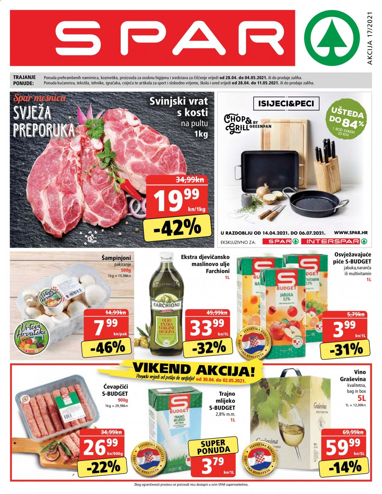 SPAR katalog - 28.04.2021. - 04.05.2021. Stranica 1