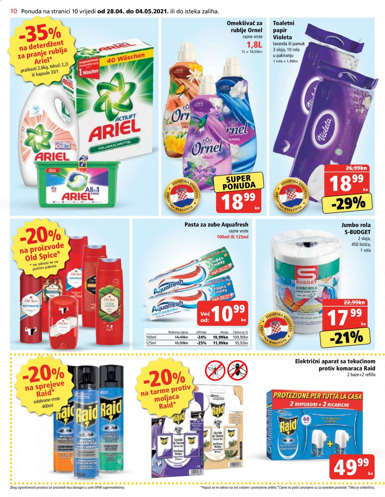 SPAR katalog - 28.04.2021. - 04.05.2021. Stranica 10