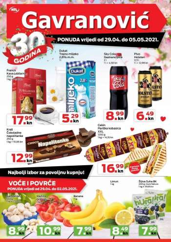 Gavranović katalog - 29.04.2021. - 05.05.2021.