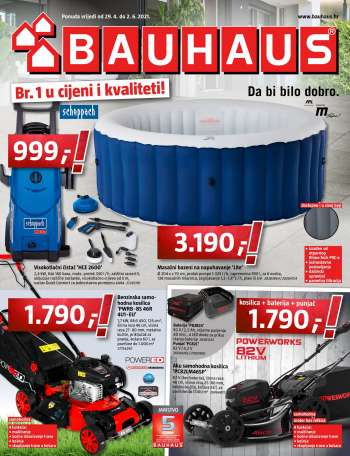 Bauhaus katalog - 29.04.2021. - 02.06.2021.