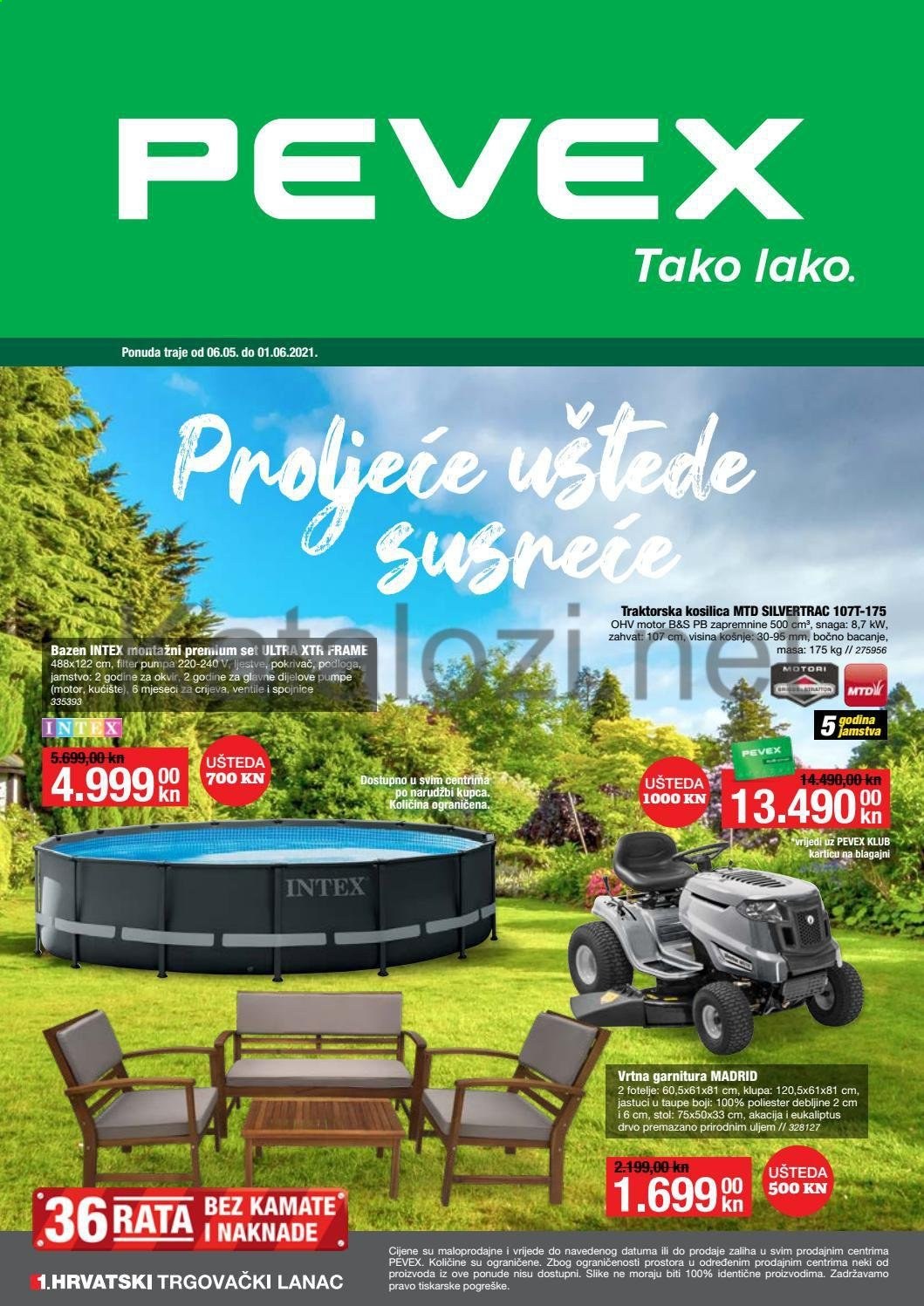 Pevex katalog - 06.05.2021. - 01.06.2021. Stranica 1