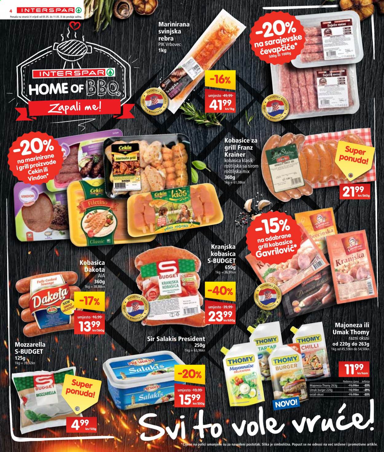 INTERSPAR katalog - 05.05.2021. - 11.05.2021. Stranica 4