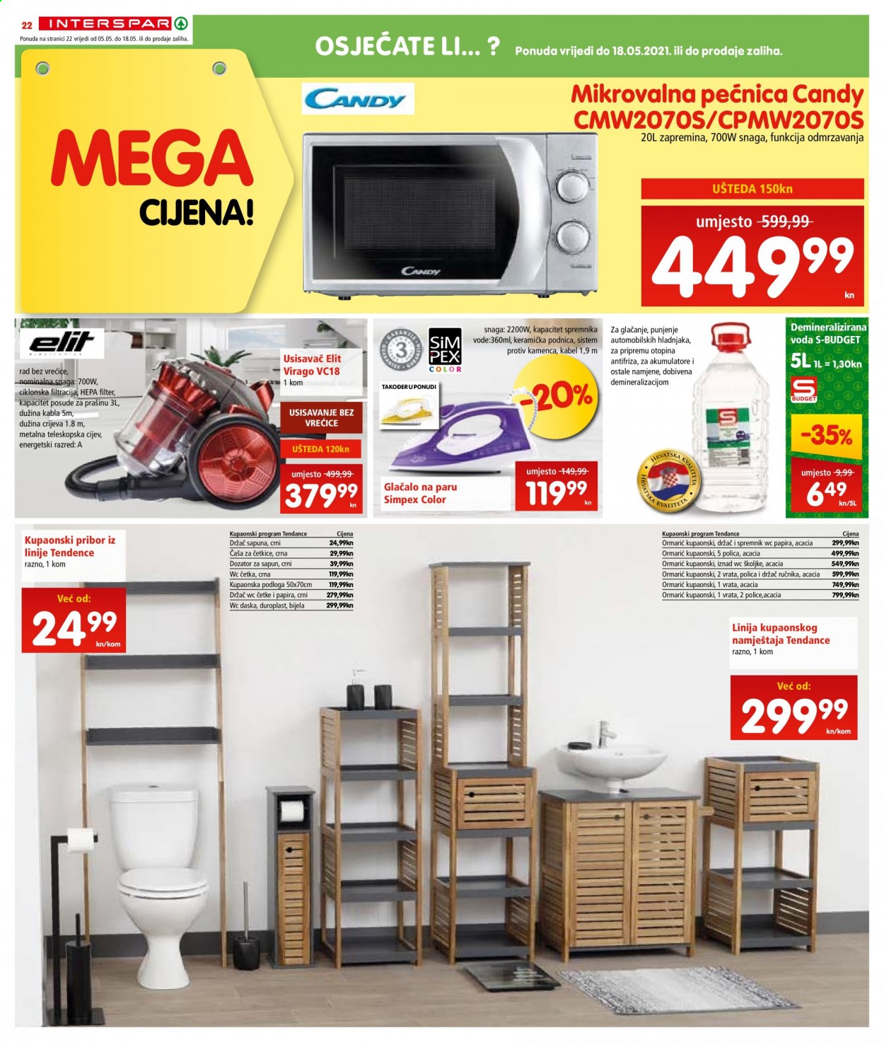 INTERSPAR katalog - 05.05.2021. - 11.05.2021. Stranica 22