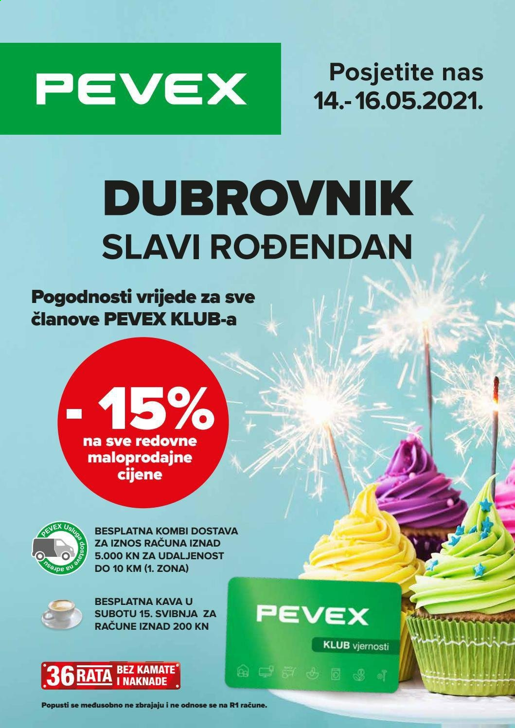 Pevex katalog - 14.05.2021. - 16.05.2021. Stranica 1