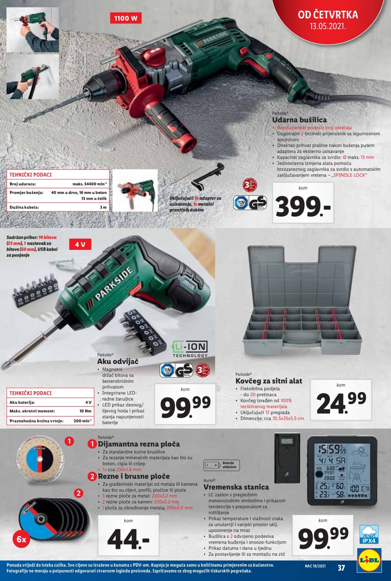 Lidl katalog - 10.05.2021. - 16.05.2021. Stranica 37