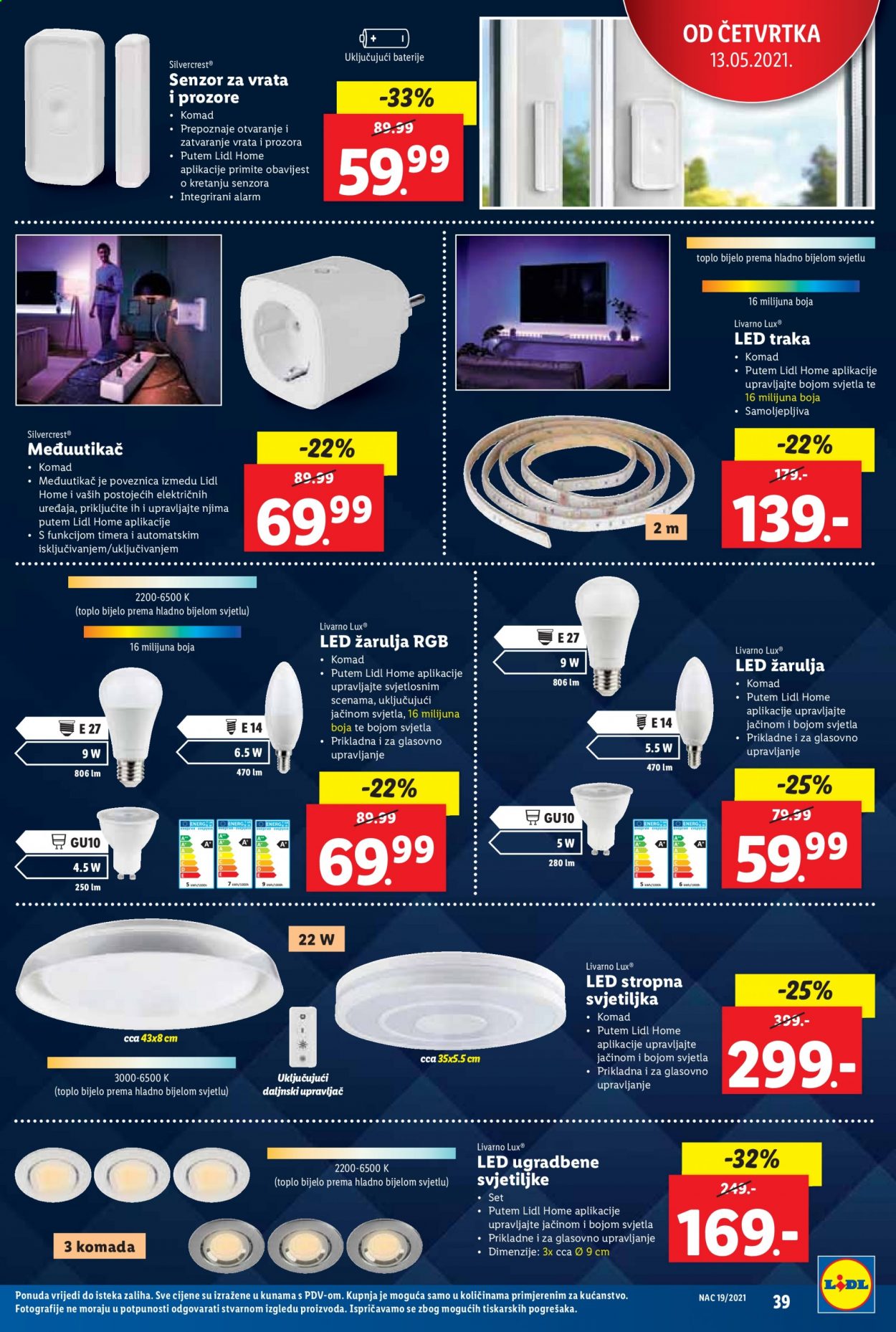 Lidl katalog - 10.05.2021. - 16.05.2021. Stranica 39