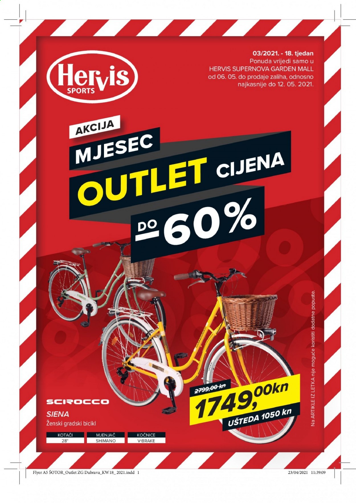 Hervis katalog - 06.05.2021. - 12.05.2021. Stranica 1