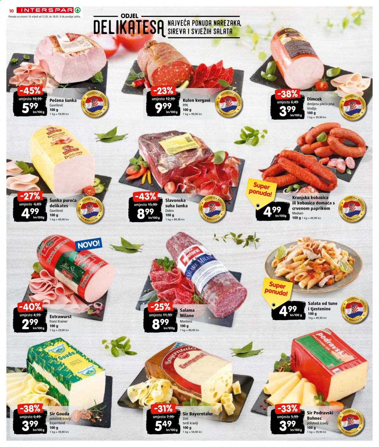 INTERSPAR katalog - 12.05.2021. - 18.05.2021. Stranica 10