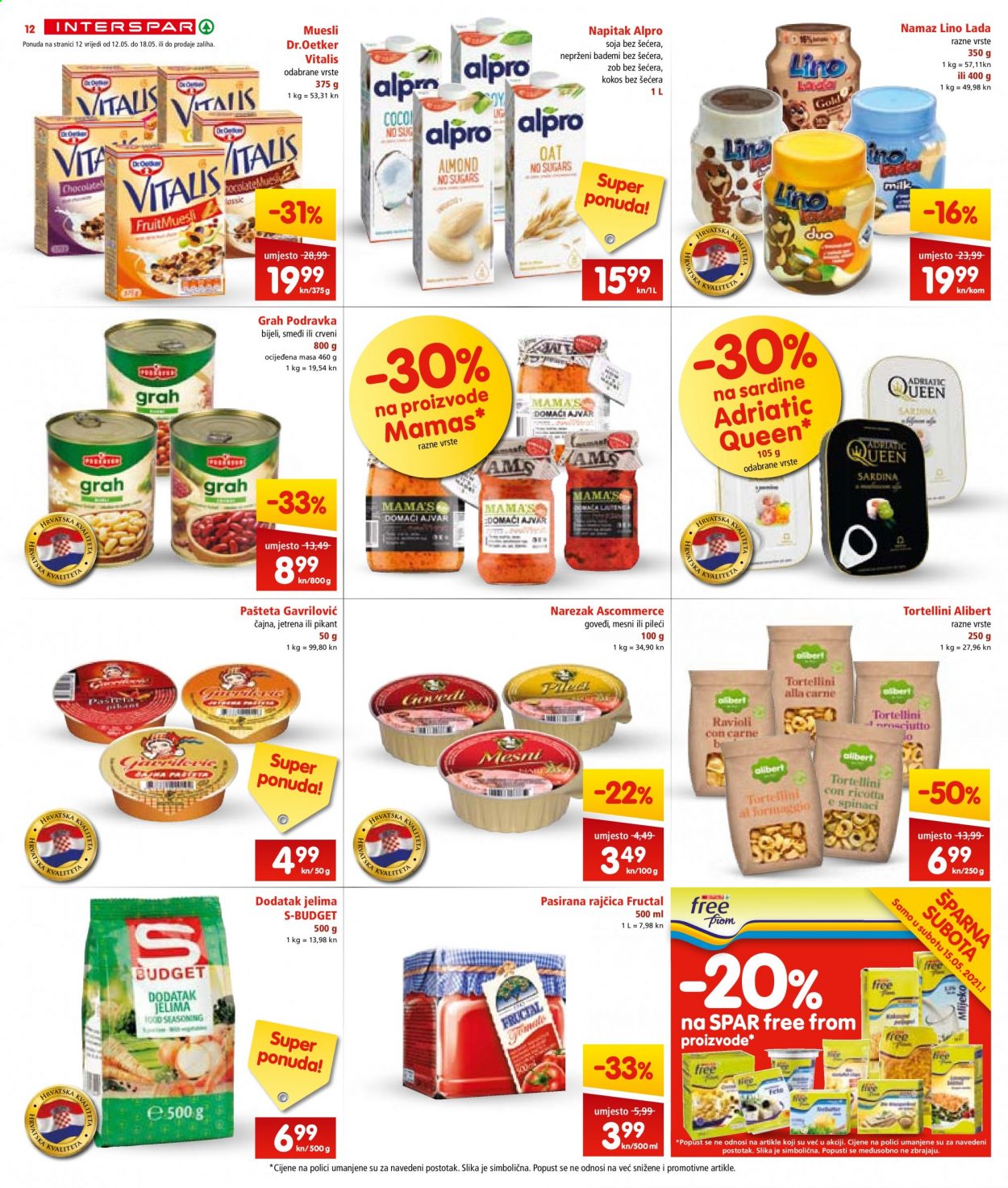 INTERSPAR katalog - 12.05.2021. - 18.05.2021. Stranica 12