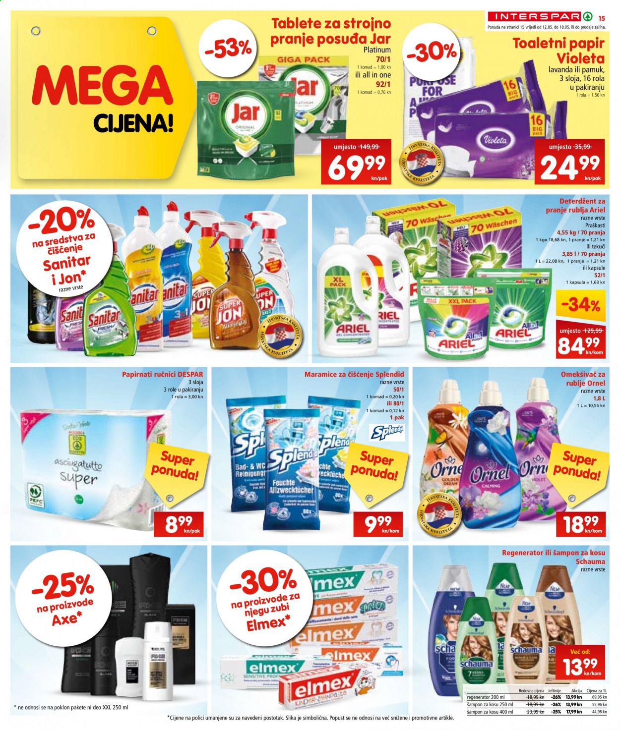 INTERSPAR katalog - 12.05.2021. - 18.05.2021. Stranica 15