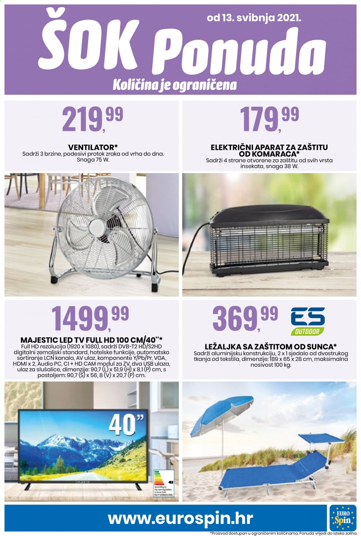 Eurospin katalog - 13.05.2021. - 19.05.2021. Stranica 13
