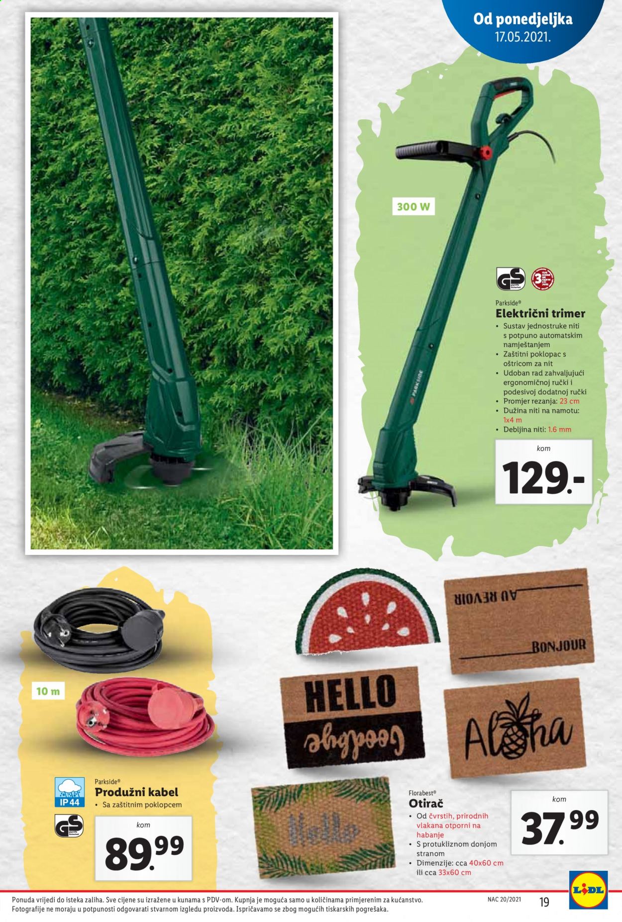 Lidl katalog - 17.05.2021. - 23.05.2021. Stranica 19