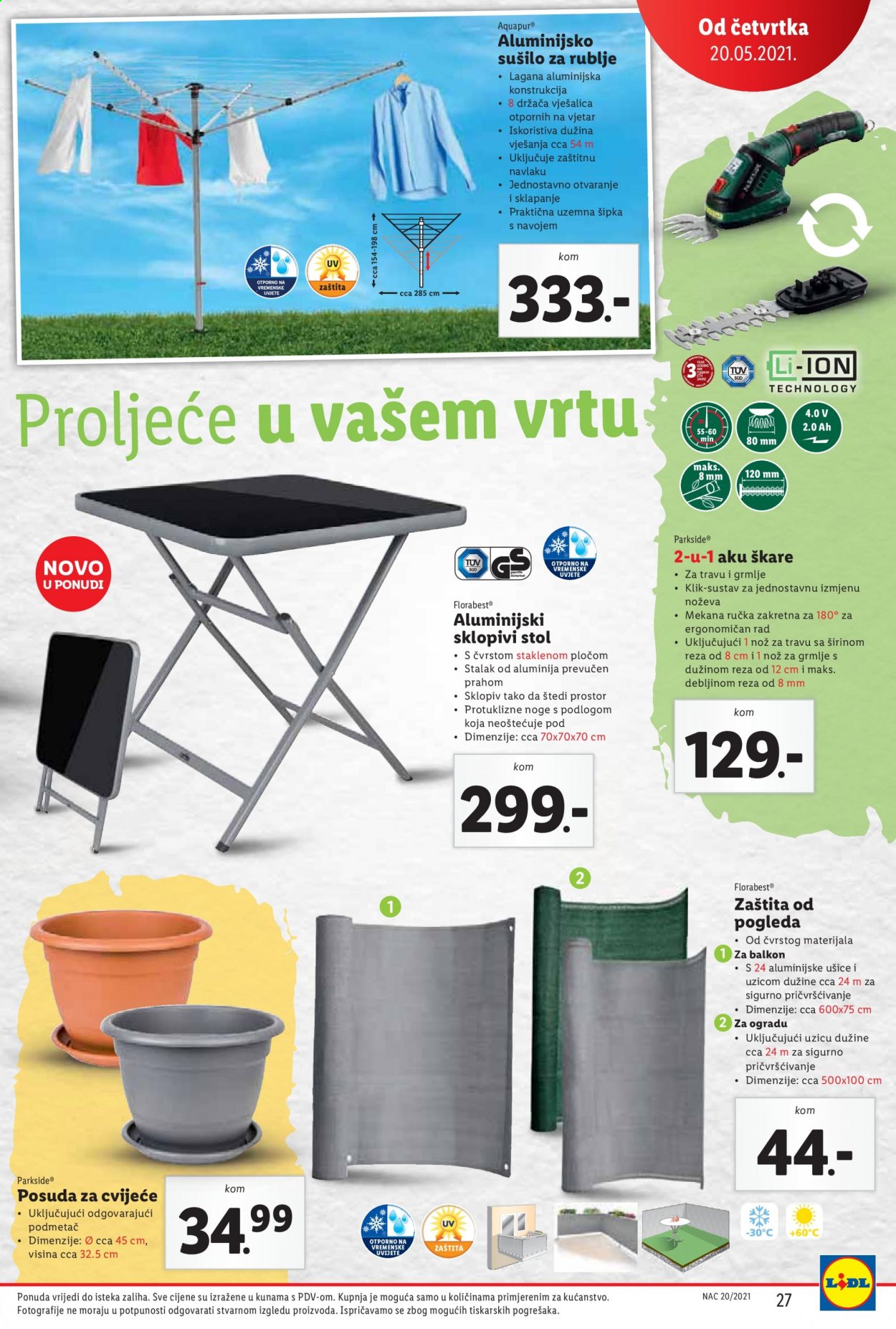 Lidl katalog - 17.05.2021. - 23.05.2021. Stranica 27
