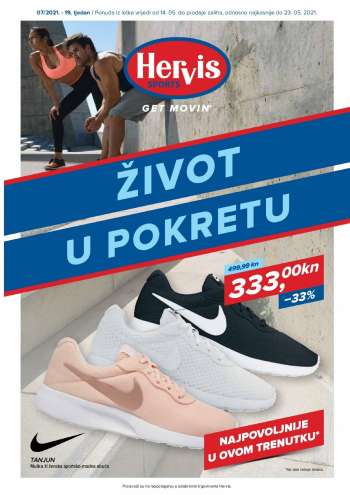 Hervis katalog - 14.05.2021. - 23.05.2021.