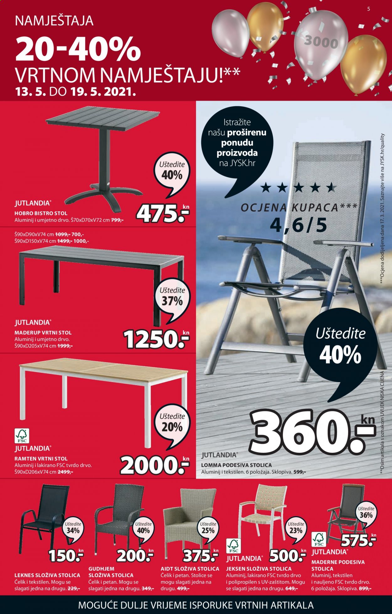 JYSK katalog - 13.05.2021. - 26.05.2021. Stranica 5