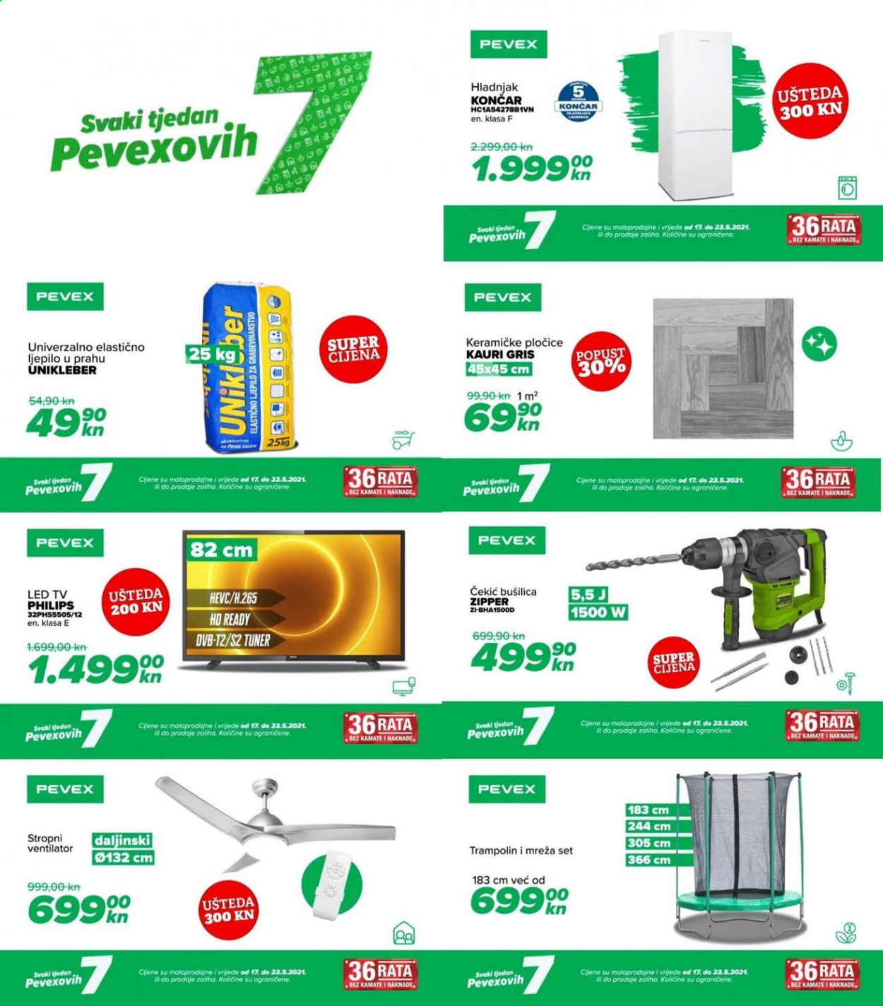 Pevex katalog - 17.05.2021. - 23.05.2021. Stranica 1