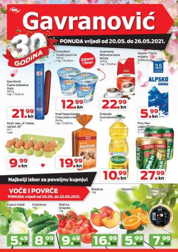 Gavranović katalog - 20.05.2021. - 26.05.2021.