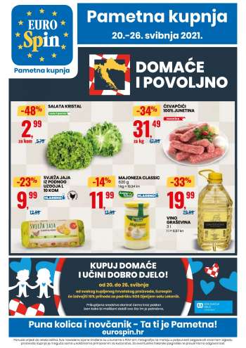 Eurospin katalog - 20.05.2021. - 26.05.2021.
