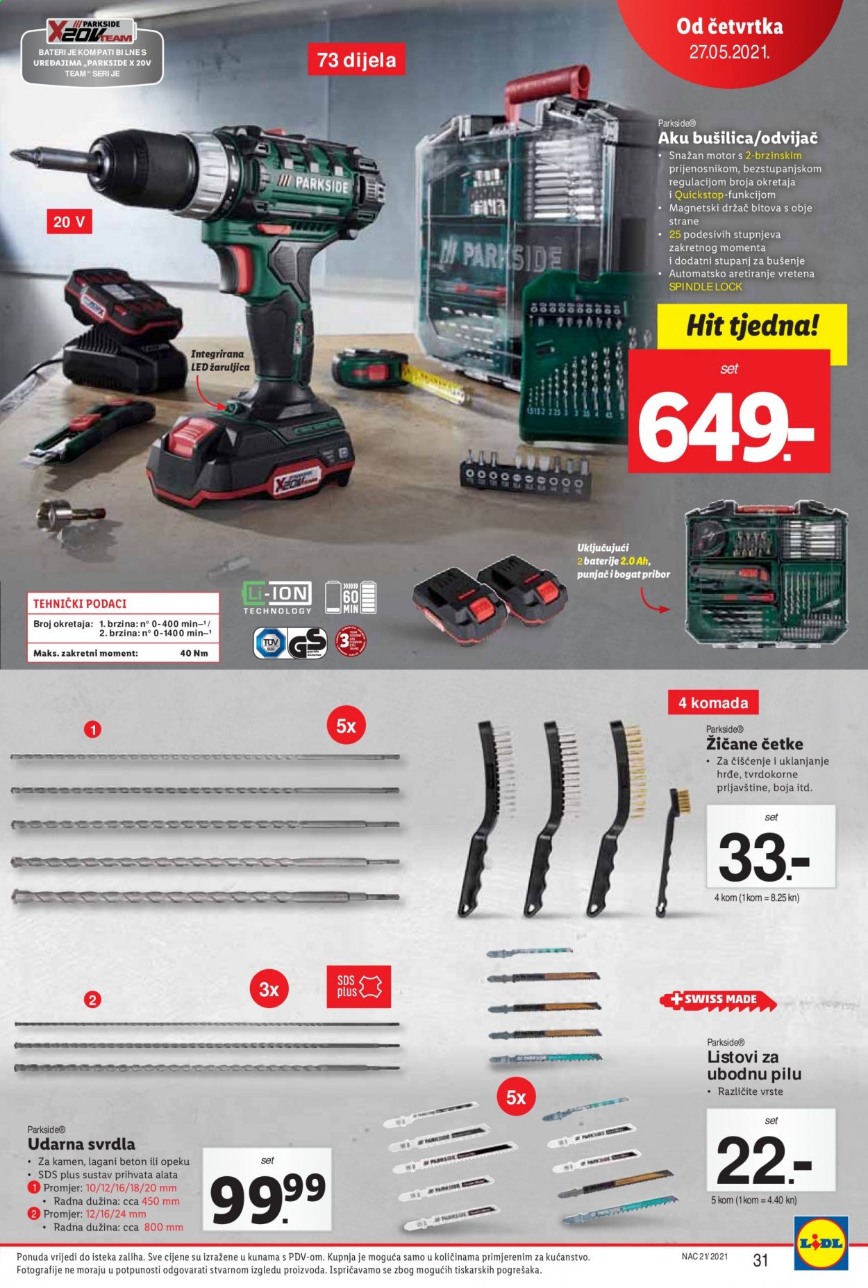 Lidl katalog - 24.05.2021. - 30.05.2021. Stranica 31