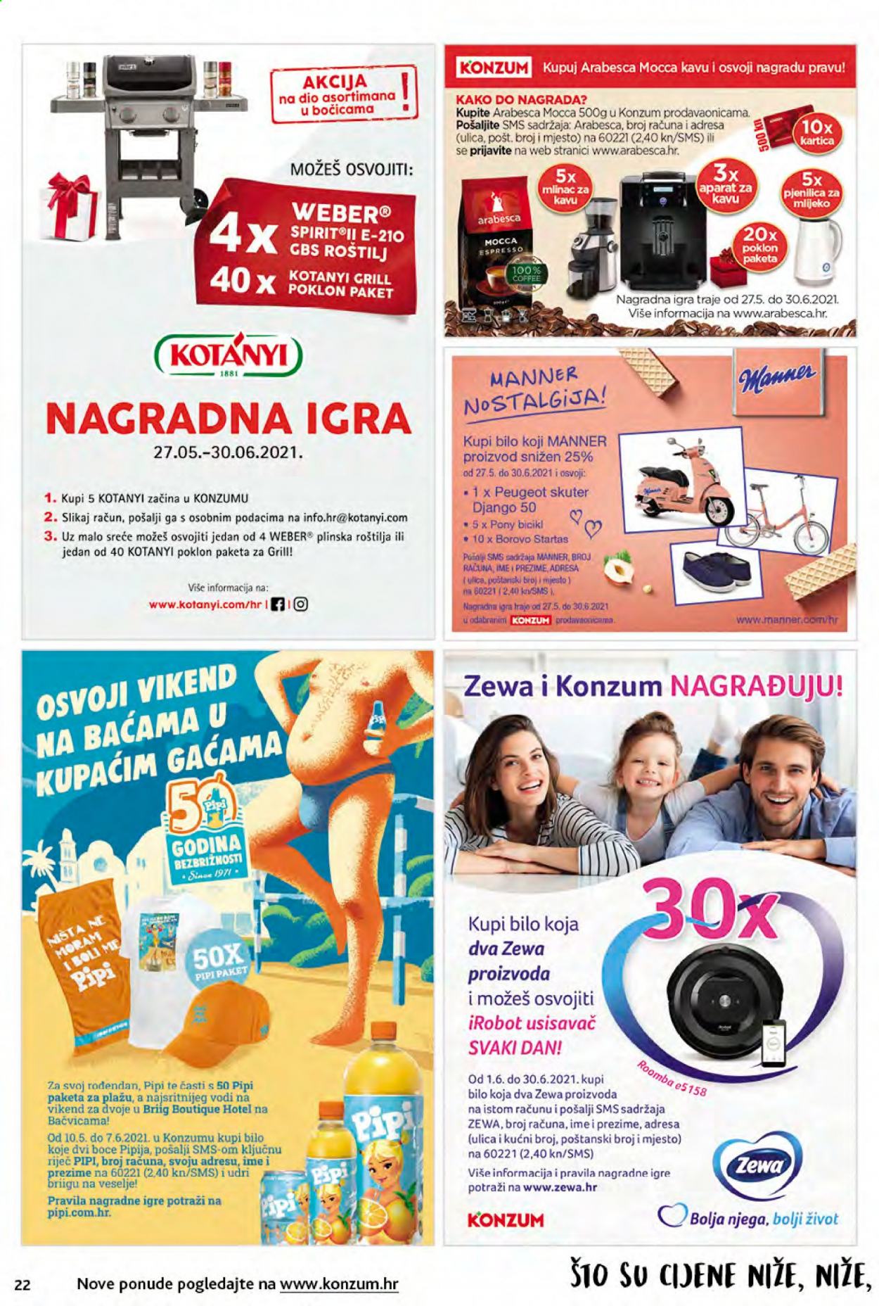 Konzum katalog - 27.05.2021. - 03.06.2021. Stranica 22