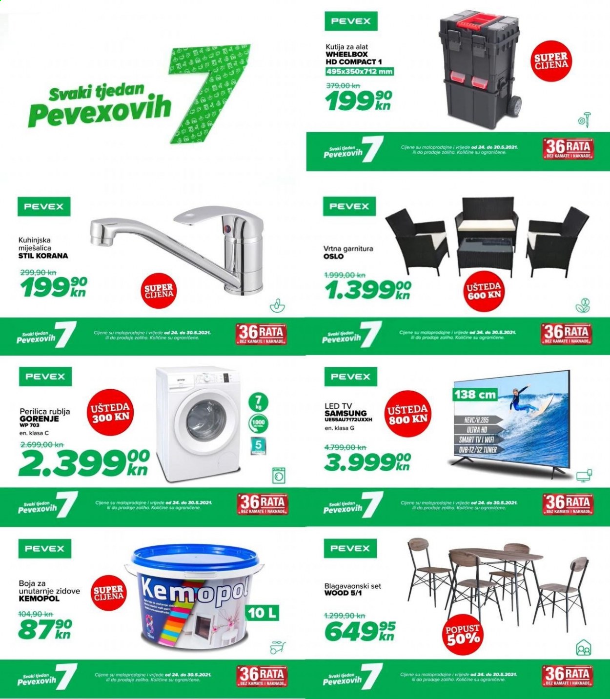 Pevex katalog - 24.05.2021. - 30.05.2021. Stranica 1