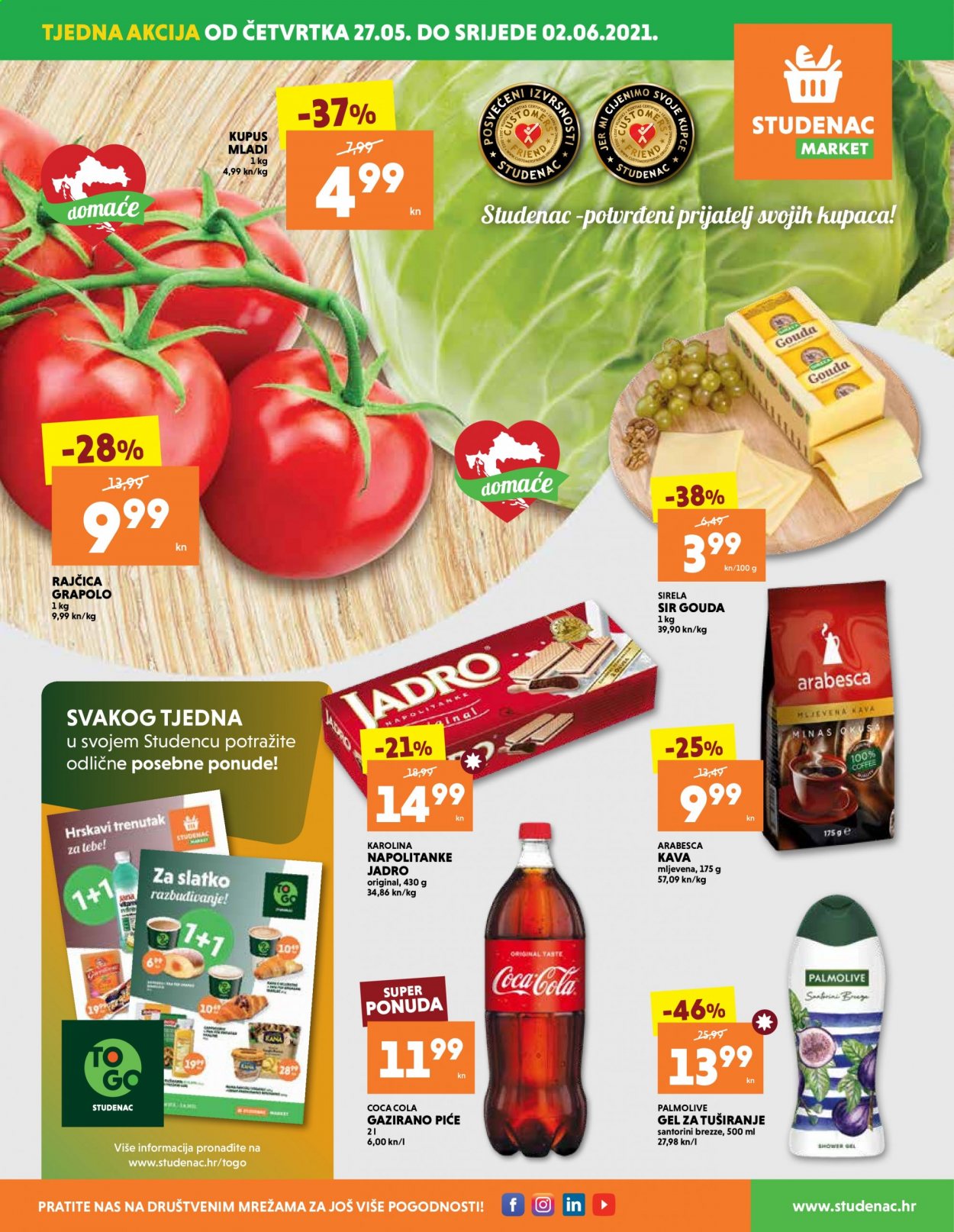 Studenac katalog - 27.05.2021. - 02.06.2021. Stranica 1