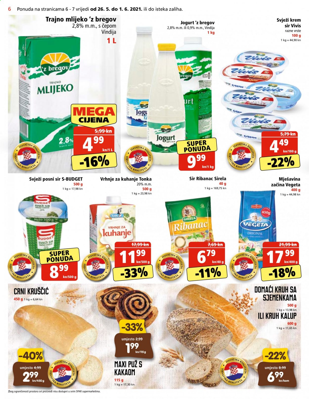 SPAR katalog - 26.05.2021. - 01.06.2021. Stranica 6