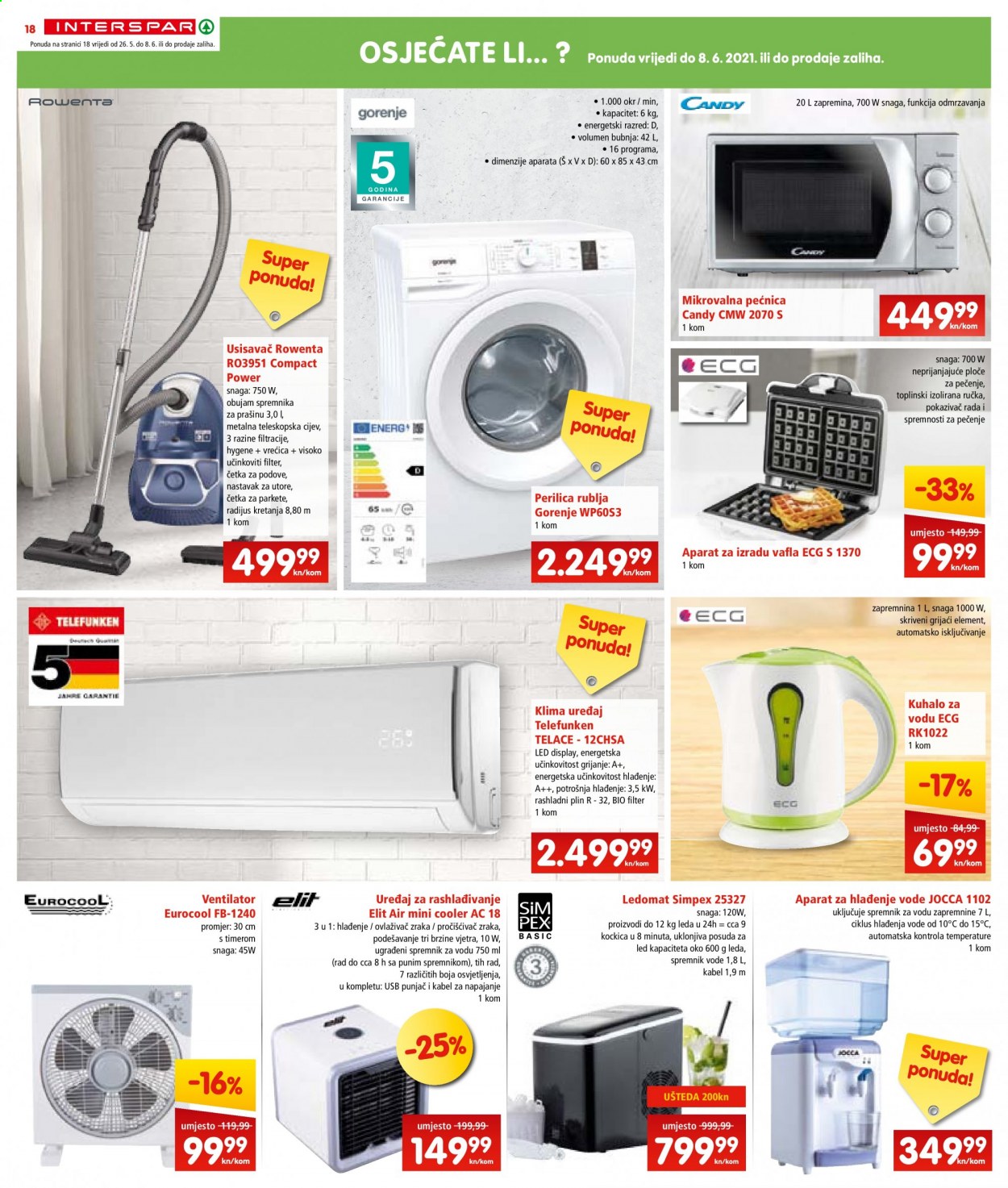 INTERSPAR katalog - 26.05.2021. - 01.06.2021. Stranica 16