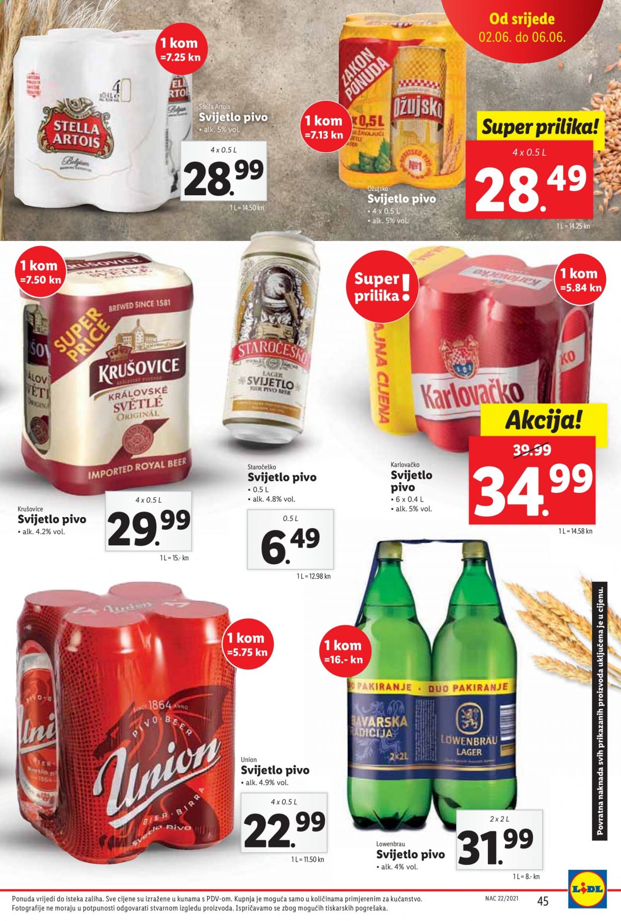 Lidl katalog - 31.05.2021. - 06.06.2021. Stranica 45
