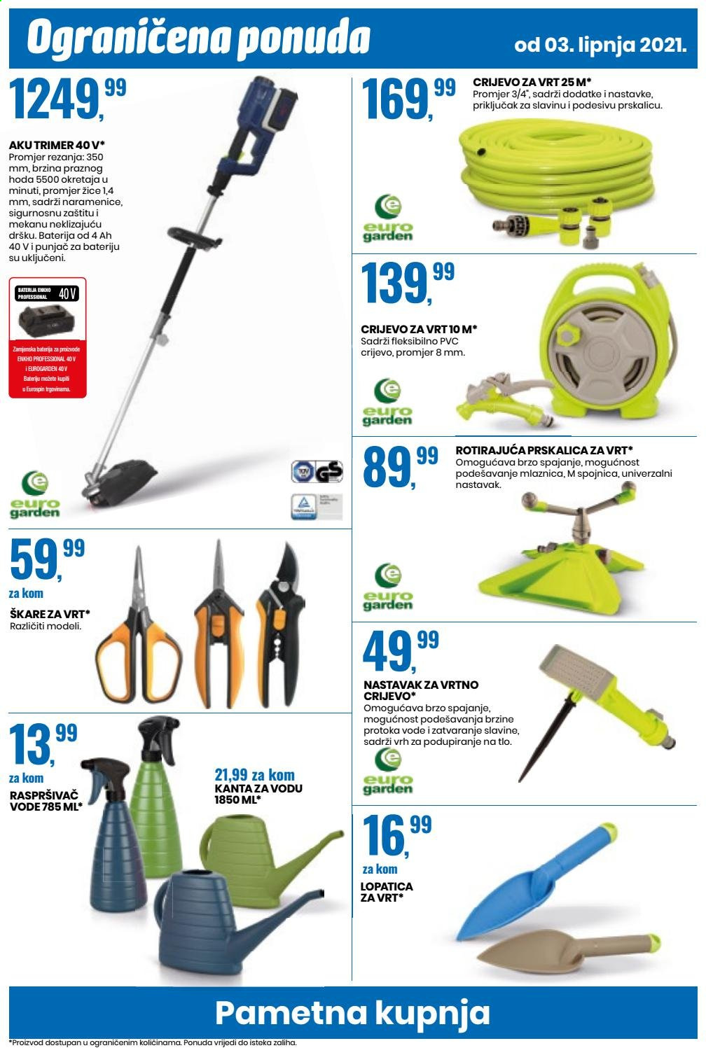 Eurospin katalog - 03.06.2021. - 09.06.2021. Stranica 22