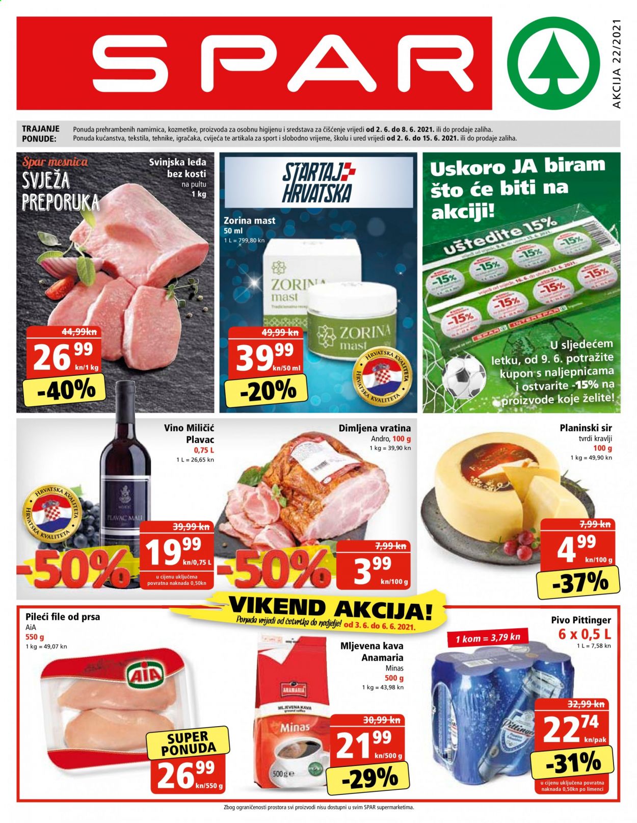 SPAR katalog - 02.06.2021. - 08.06.2021. Stranica 1