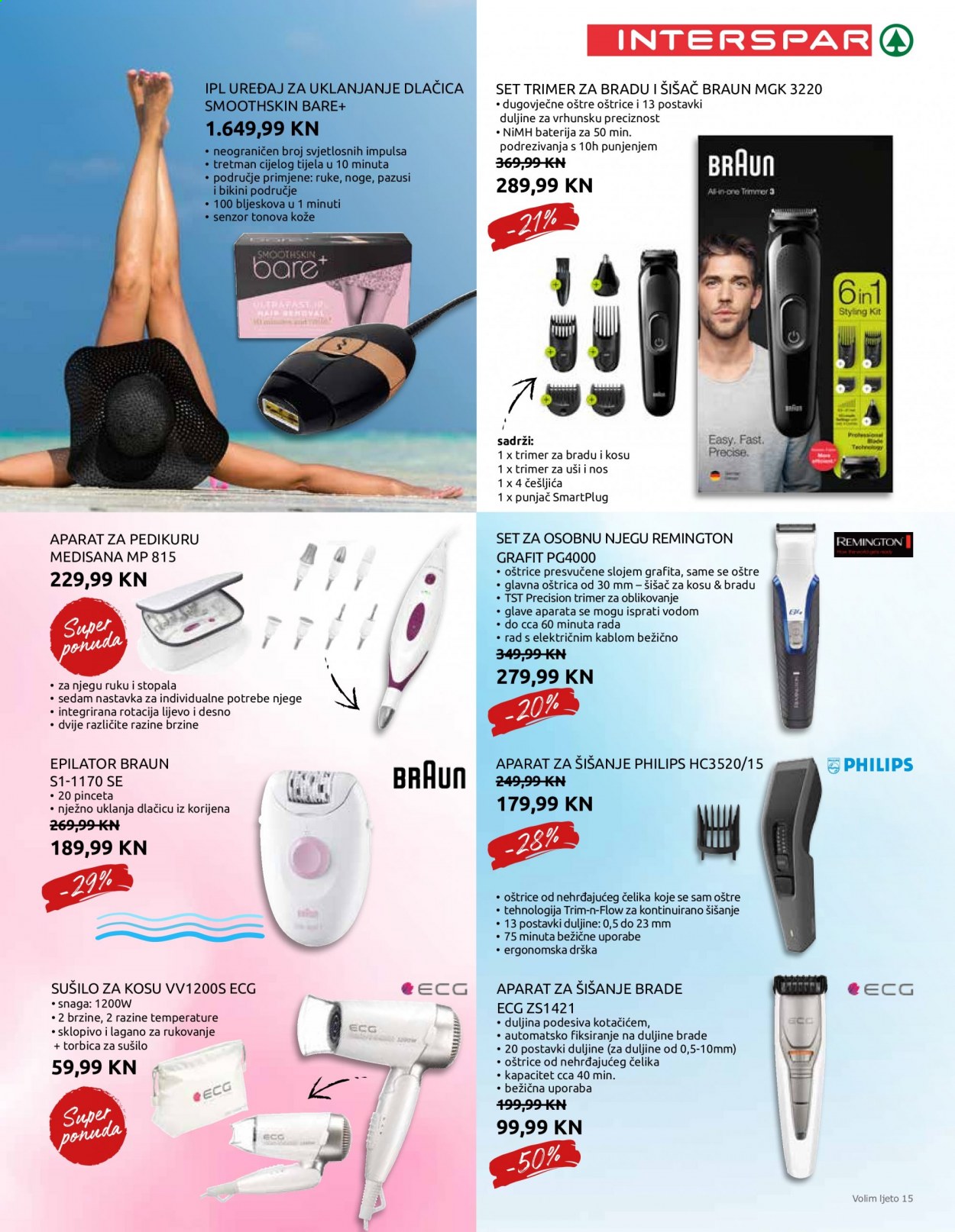 INTERSPAR katalog - 02.06.2021. - 10.08.2021. Stranica 15