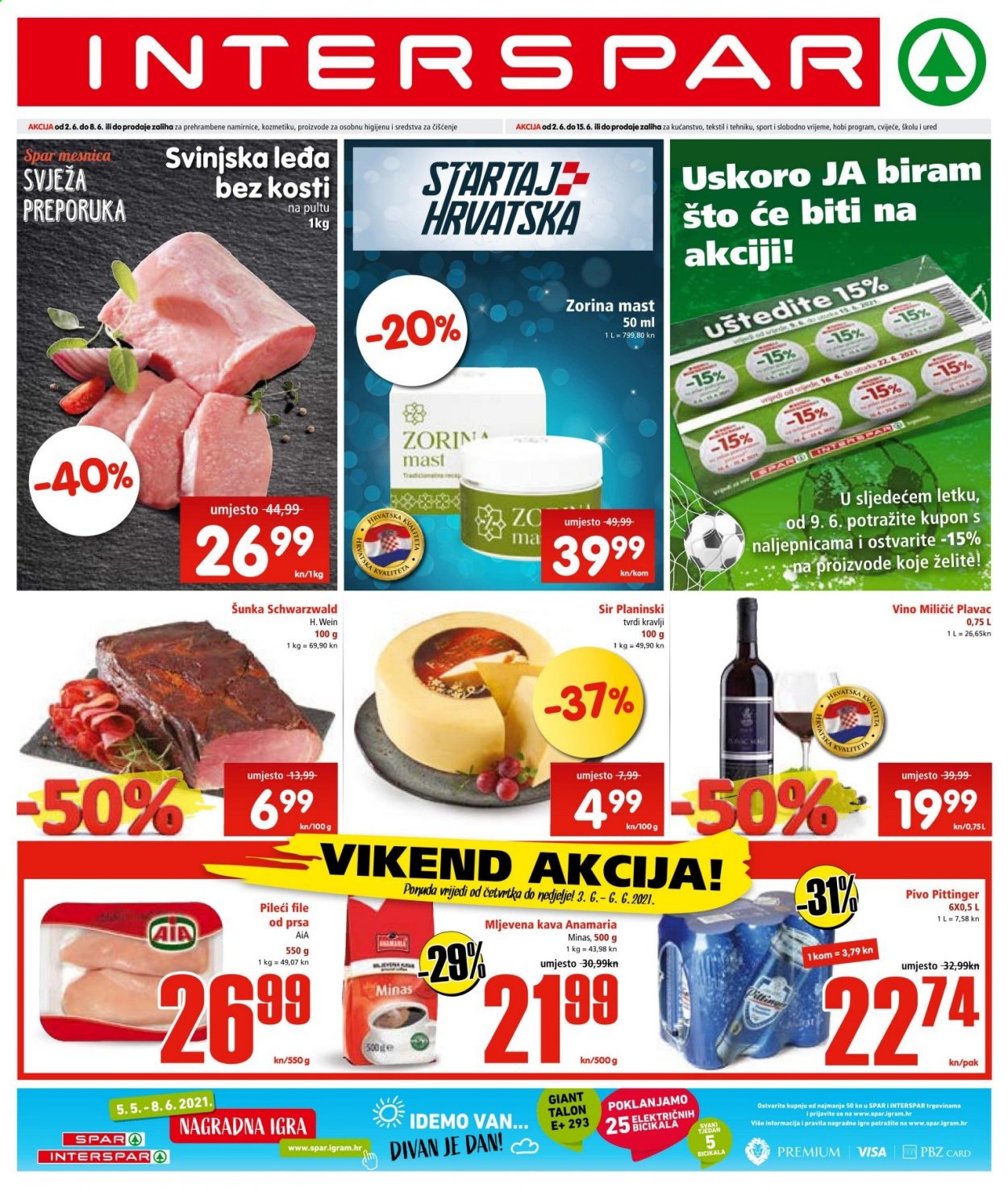 INTERSPAR katalog - 02.06.2021. - 08.06.2021. Stranica 1