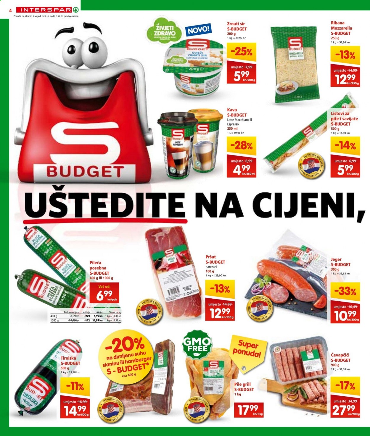 INTERSPAR katalog - 02.06.2021. - 08.06.2021. Stranica 4