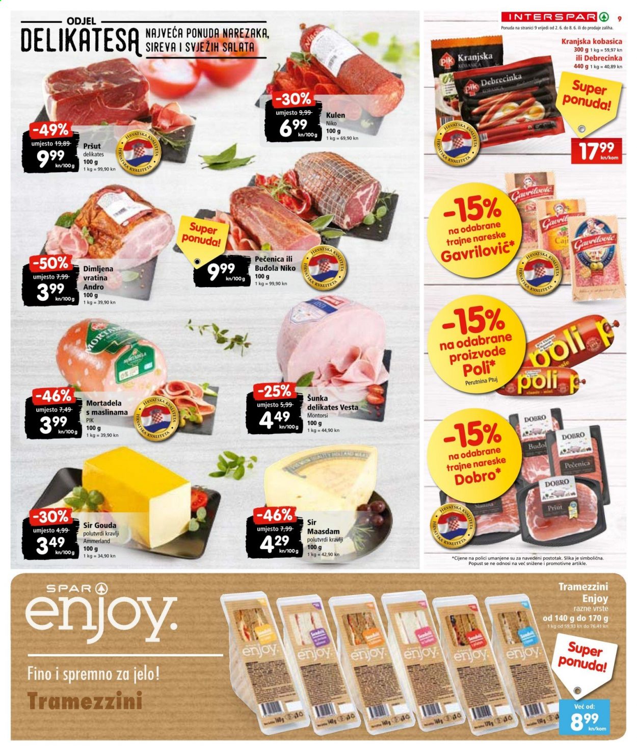 INTERSPAR katalog - 02.06.2021. - 08.06.2021. Stranica 9
