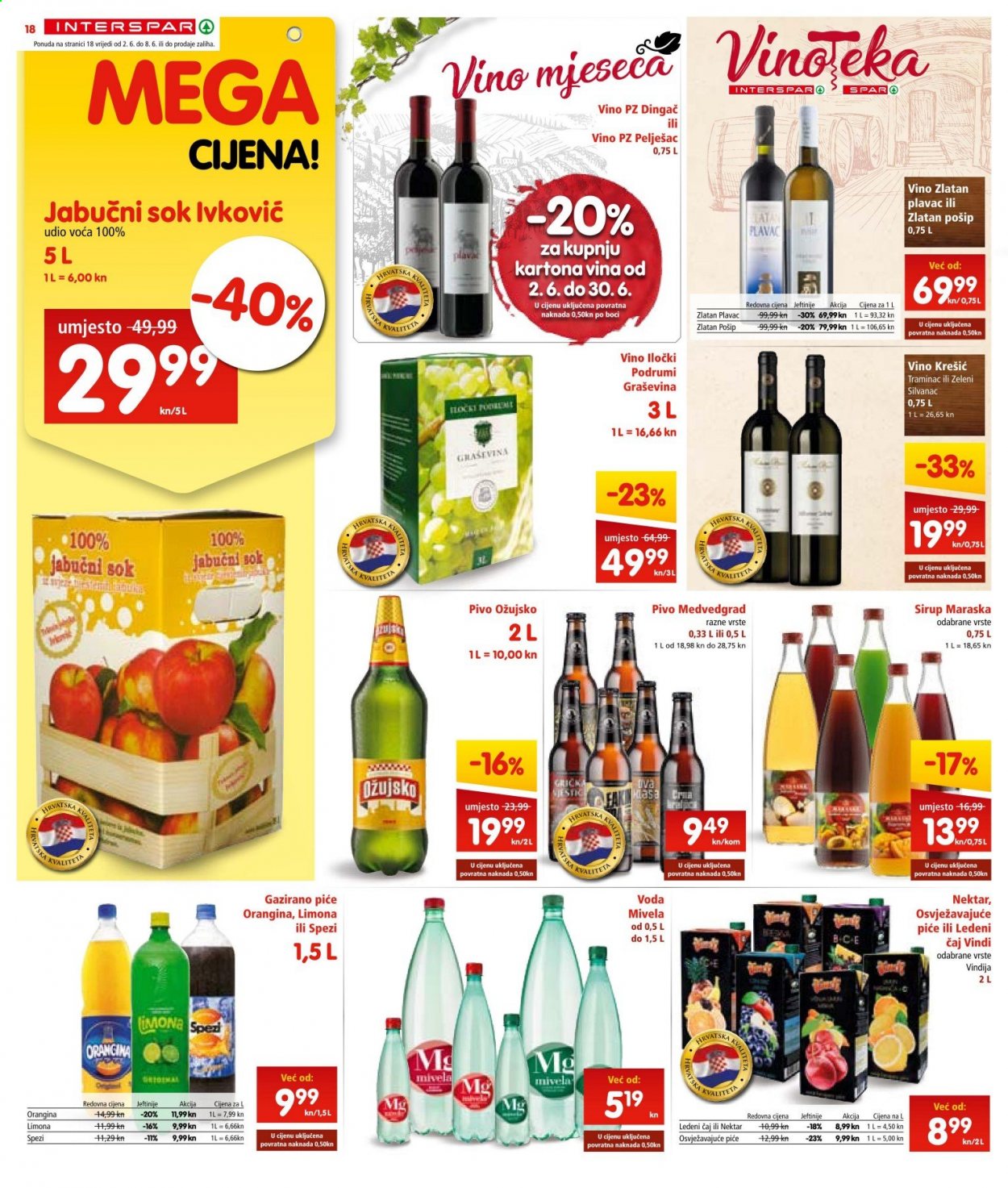 INTERSPAR katalog - 02.06.2021. - 08.06.2021. Stranica 18