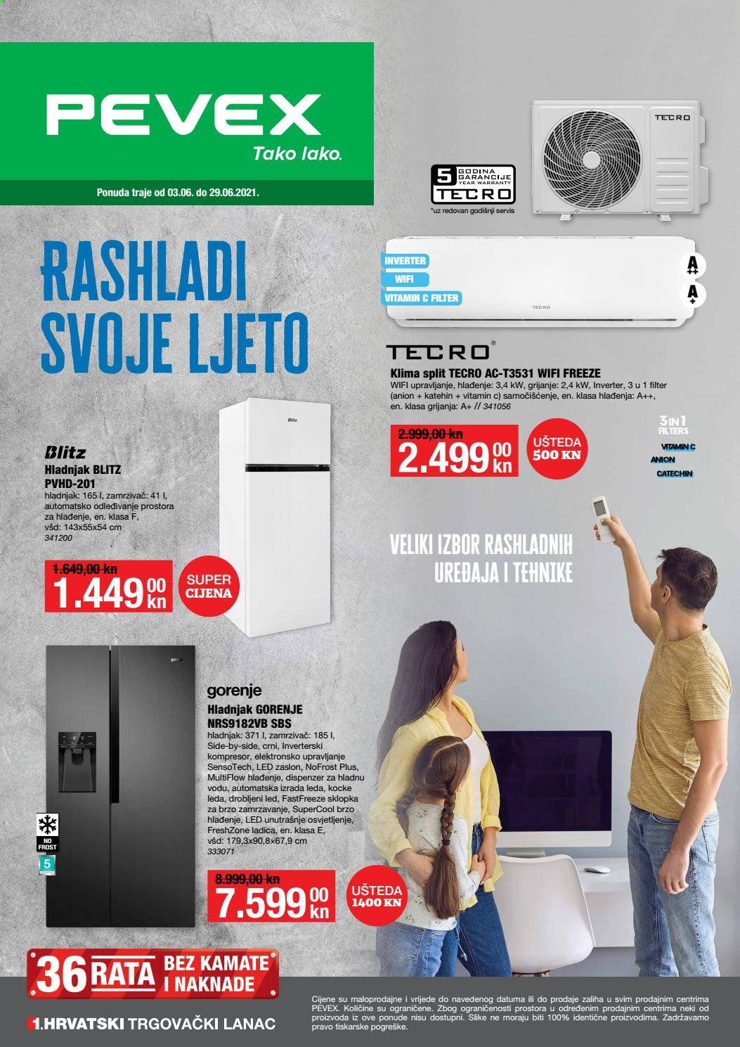 Pevex katalog - 03.06.2021. - 29.06.2021. Stranica 1