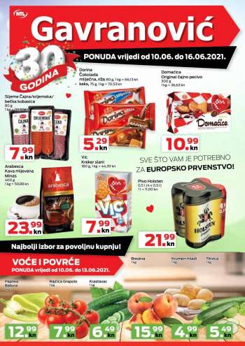 Gavranović katalog - 10.06.2021. - 16.06.2021.
