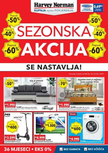 Harvey Norman katalog - 08.06.2021. - 22.06.2021.