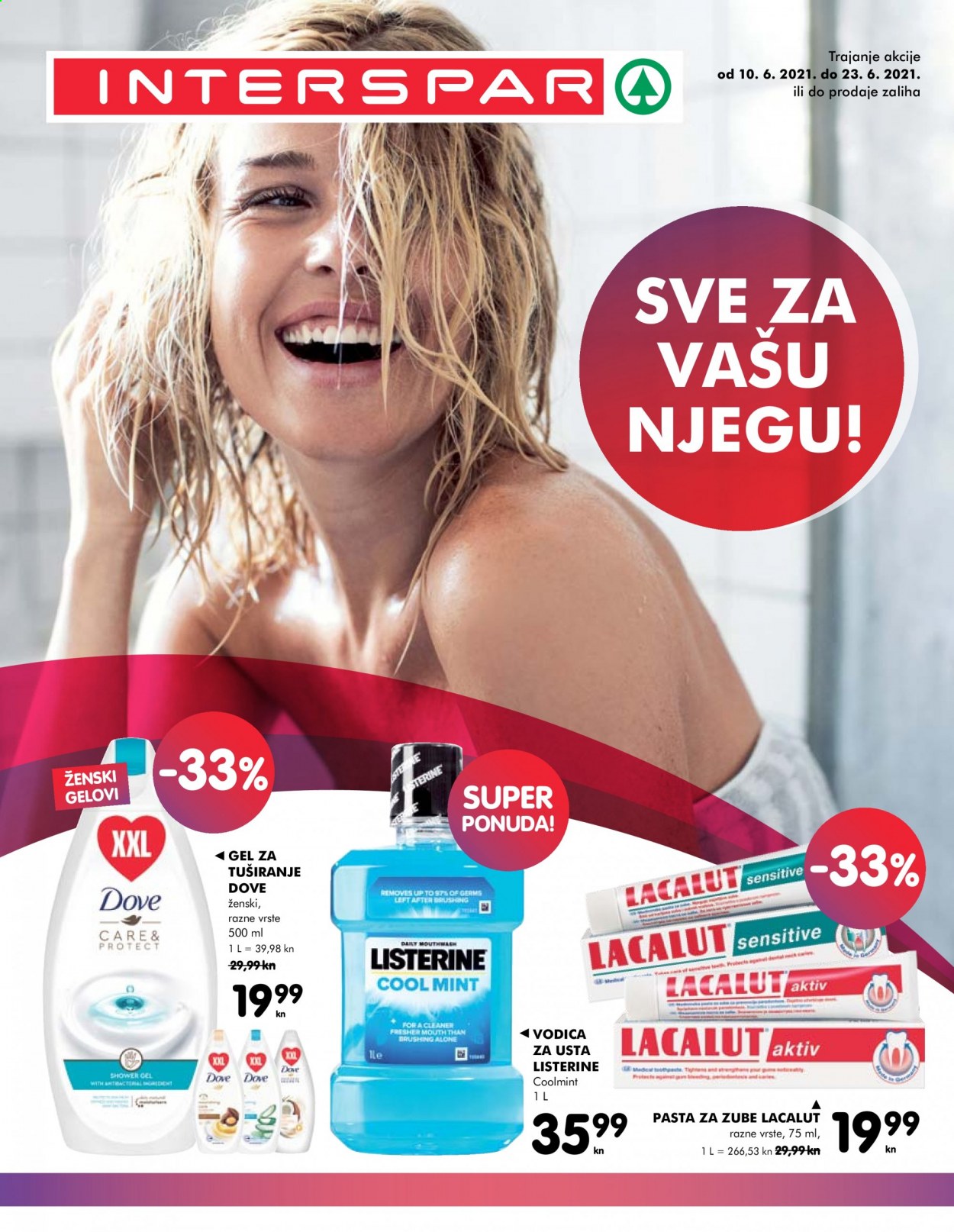INTERSPAR katalog - 10.06.2021. - 23.06.2021. Stranica 1
