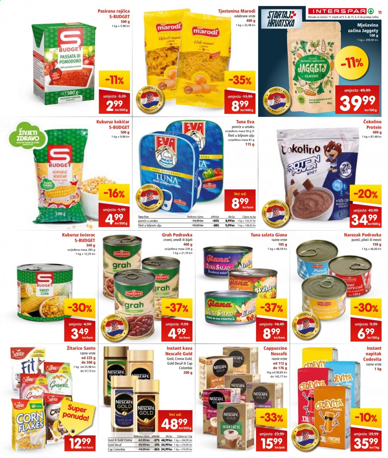 INTERSPAR katalog - 09.06.2021. - 15.06.2021. Stranica 11